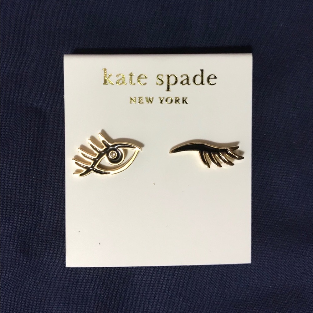 Kate Spade New York eye earrings